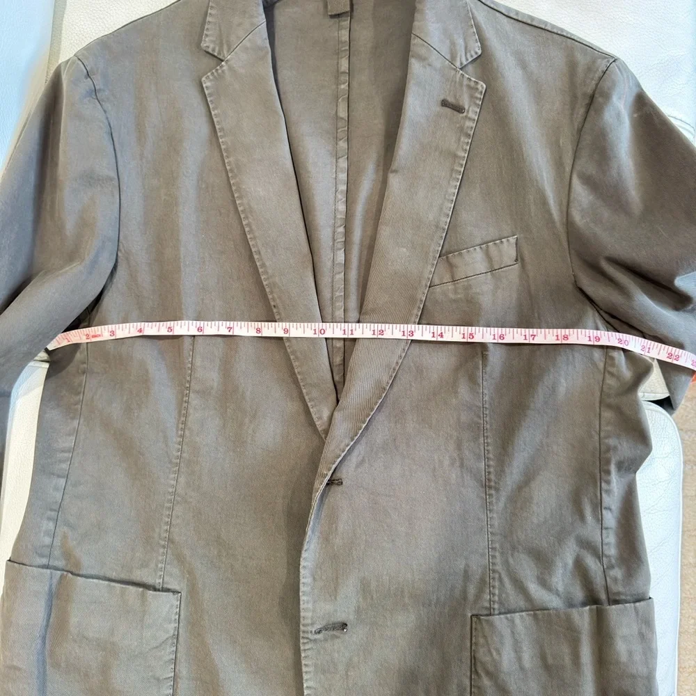 Hugo Boss Mens Khaki Classic Blazer In Large